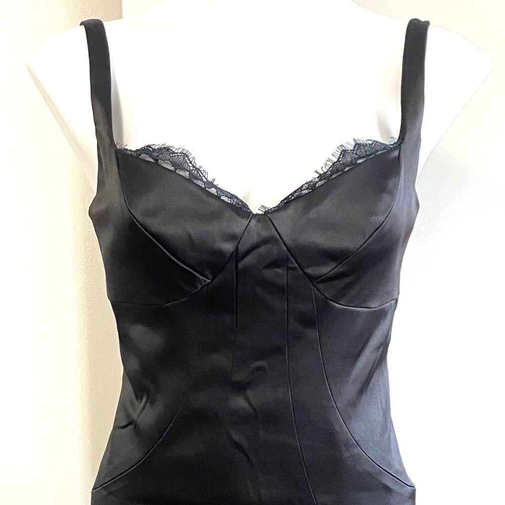 Max and Cleo Satin Bodycon Sheath Dress